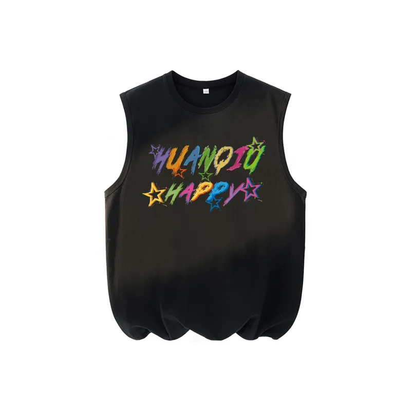 HUANQIU Tank Tops Unisex-0