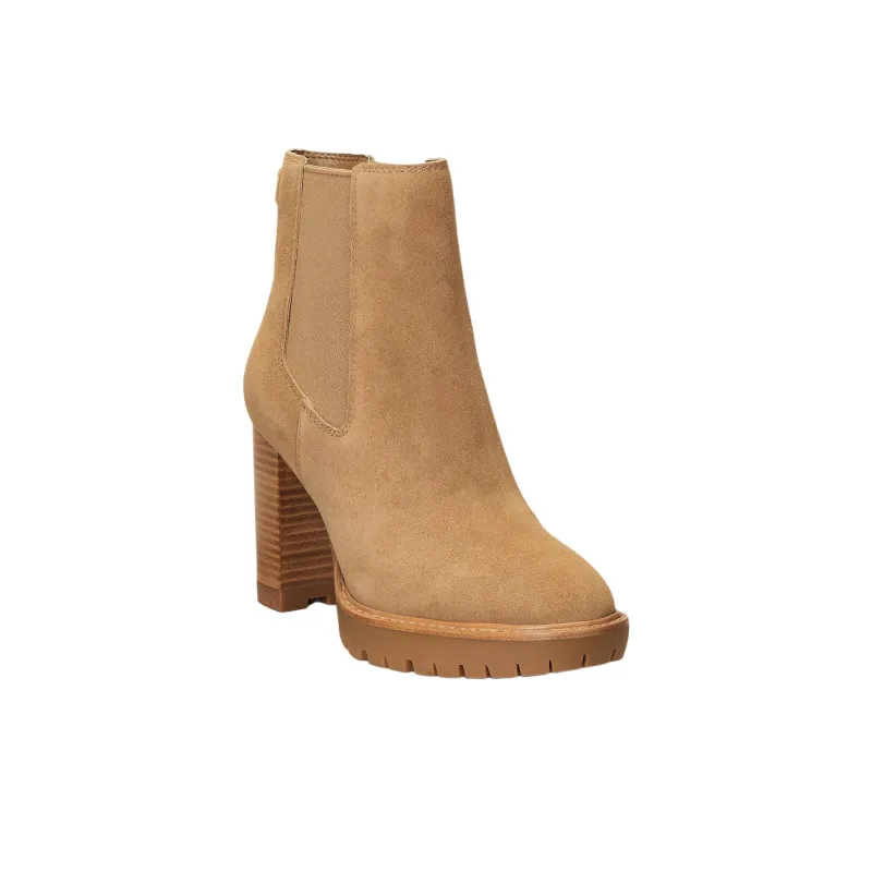 LAUREN RALPH LAUREN Layne Short Chelsea Boots 7.5cm Women's Camel-2