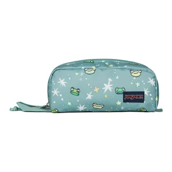 JanSport Recycled Polyester Clutch Women's Green Frog
