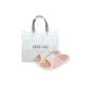 Ivory/Pink, Shopping Bag