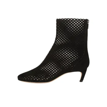 SERGIO ROSSI Sr Micro Mermaid Ankle Boots 5cm Women's Black