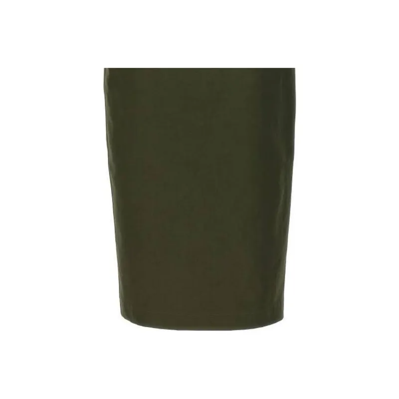 MaxMara Cognac High Waist Skirt-3