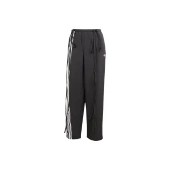 Adidas Originals Parachute RIBBON TRACKSUIT BOTTOMS Casual Pants Women's Black
