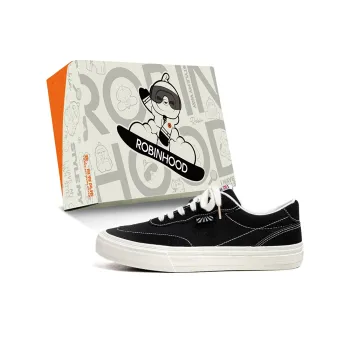 ROBINHOOD Slip Resistant, Abrasion Resistant, Lightweight, Breathable Low Top Skateboard Shoes Men's Box Included