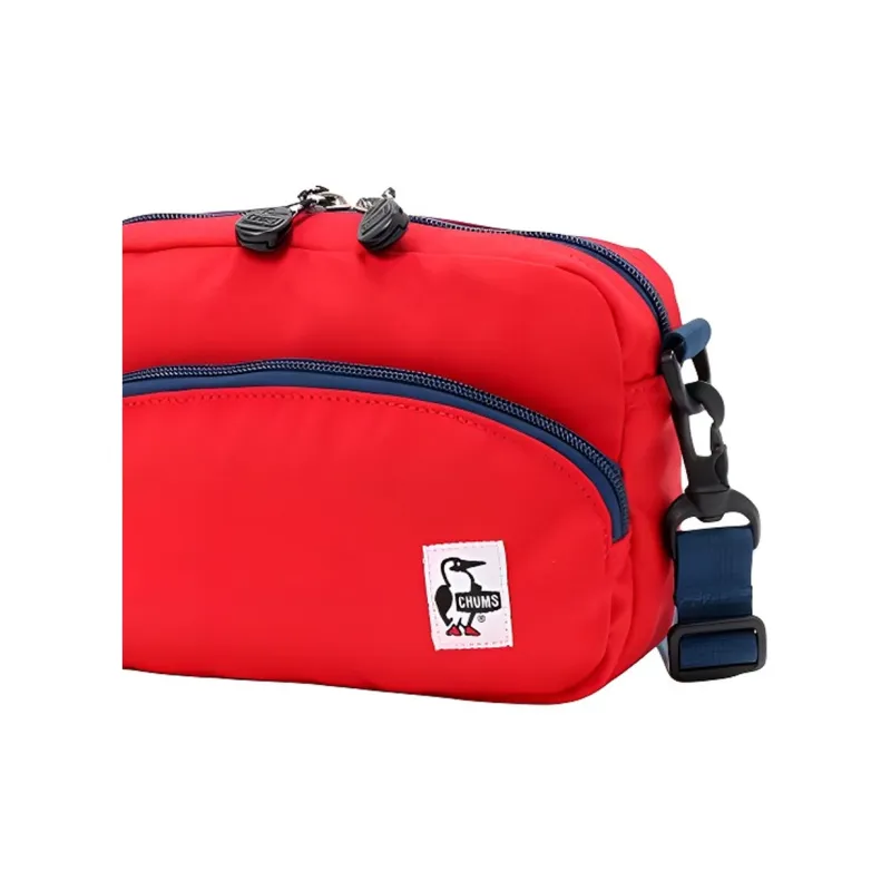 CHUMS Crossbody Bags Polyester Red Unisex-1