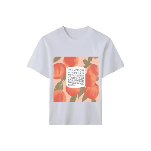 FAIRWHALE Comfortable Minimalist Style Soft Short Sleeved T Shirt Women's