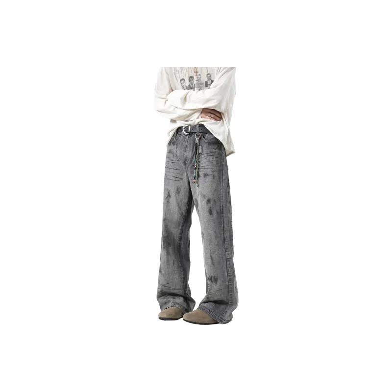 FOREVER 21 Jeans Unisex Wasteland Gray-0