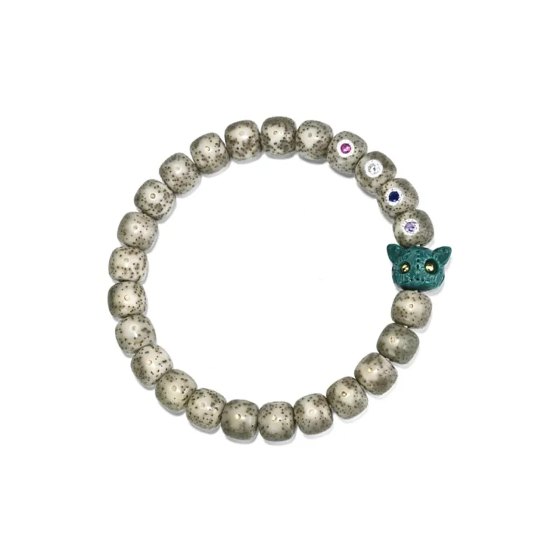 Yulan Wenwan Star Moon Bodhi Seeds Bracelets Unisex-2