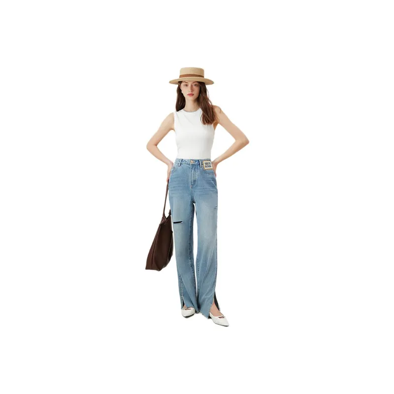 FANSILANEN Jeans Women's Denim Blue-0