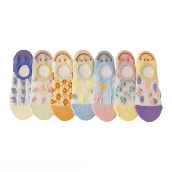 2323 No Show Socks Women's 7 Pack