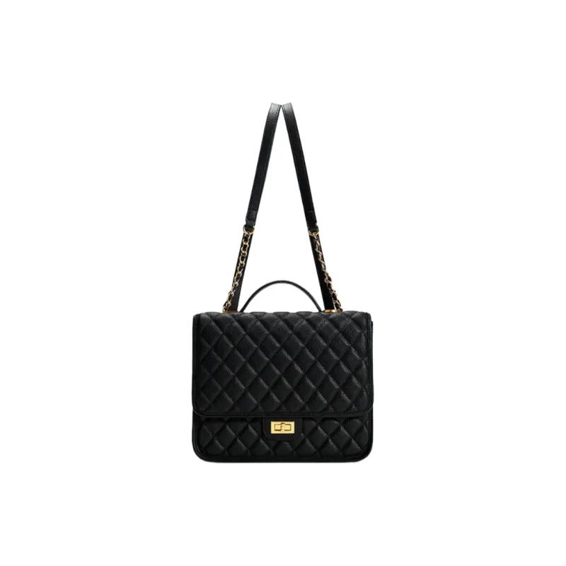 Bywhich PU Backpack Regular Women's Black-2
