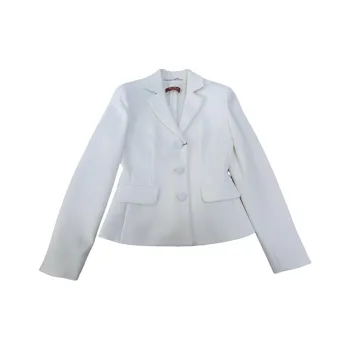 MaxMara Studio Business Suit Coat Women's White