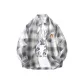 Gray Blue Plaid