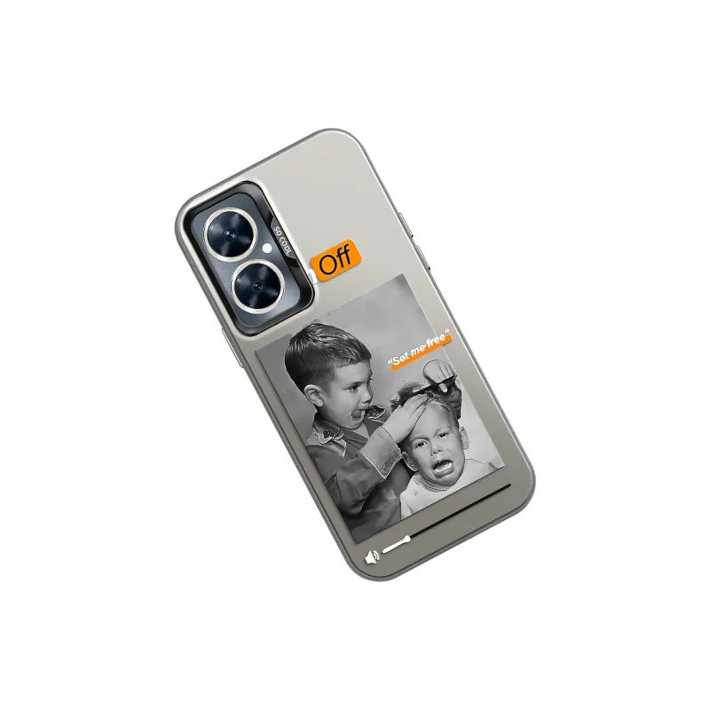 YICAIJIA Matte Material Haircut Boy Y Phone Cases Compatibility With MVMOM 20/30 Trendy And Cool-2