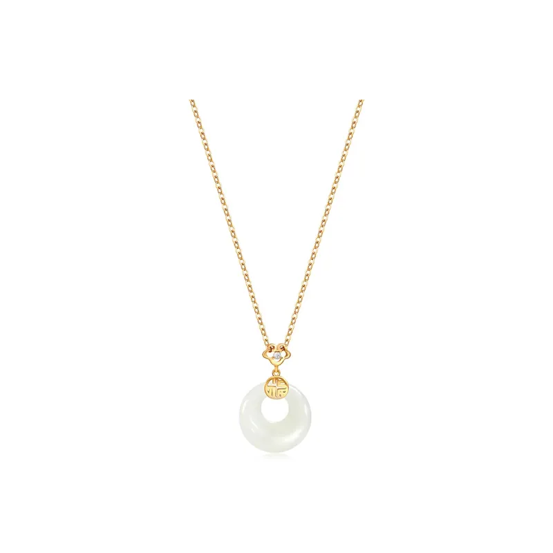 GUDS GAVE Chalcedony Necklaces Women's-3
