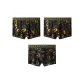 3 Pack[Heart Black Yellow+Heart Black Yellow+Black Yellow 0]