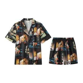 Gongdie x Disney Pajama Set Unisex Black