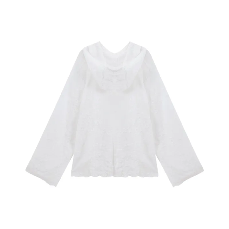 SUSANSAN Jackets Women's White-1