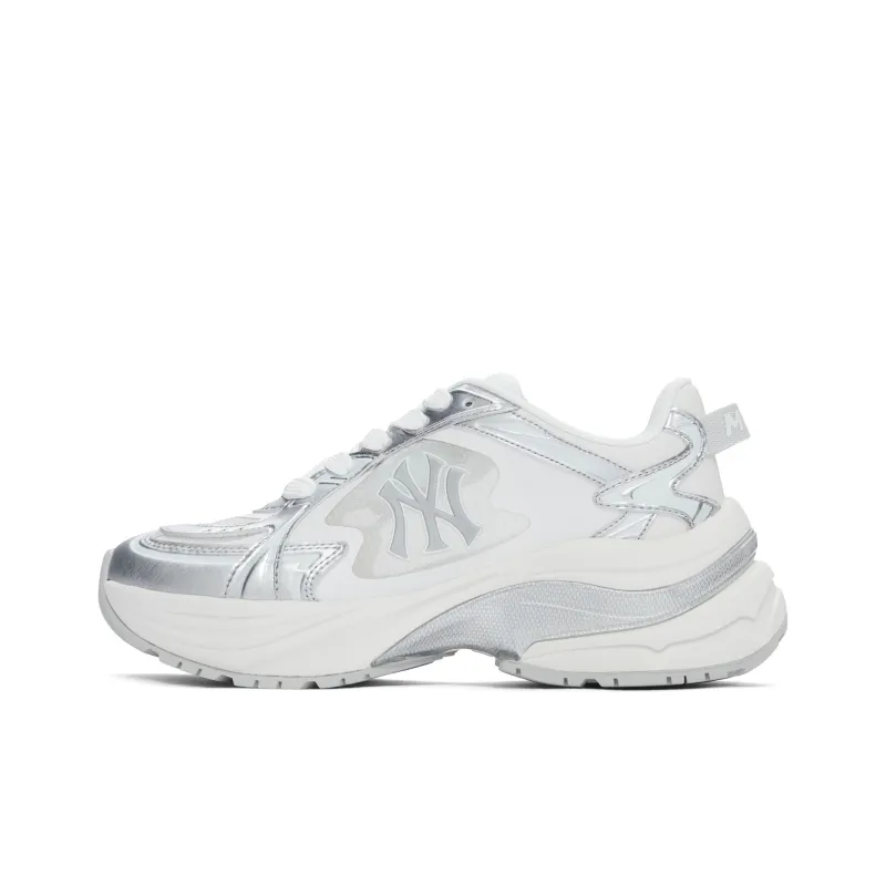 MLB Chunky Jogger Anti Slip Wear Resistant Low Top Casual Running Shoes Unisex White-0