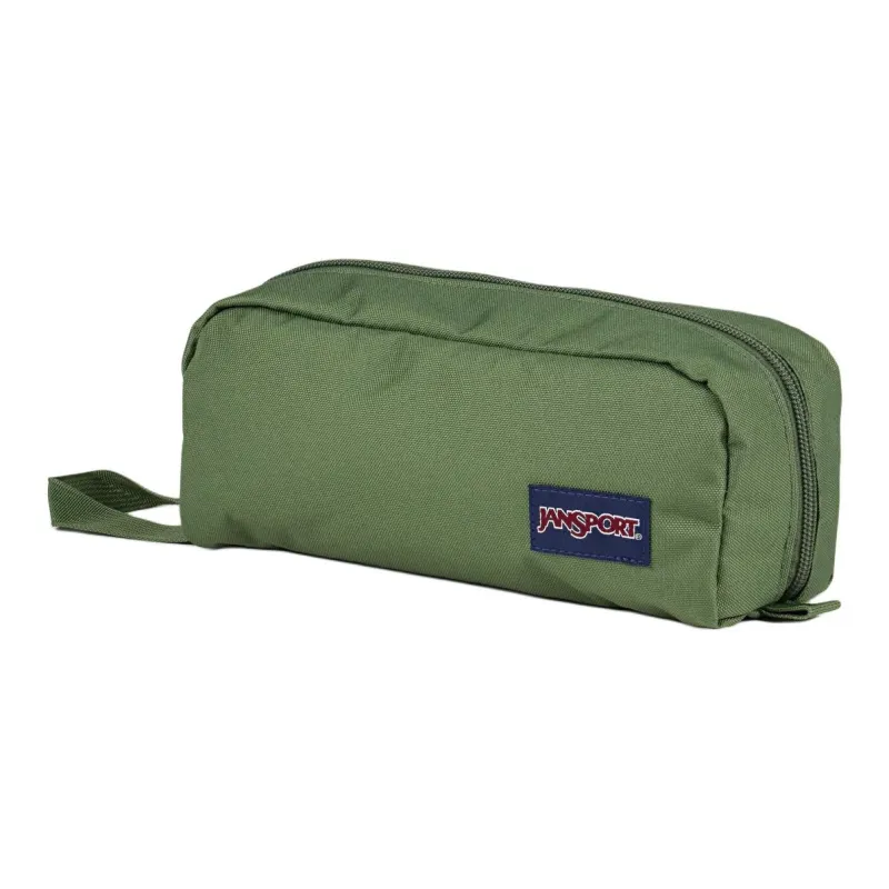 JanSport Recycled Polyester Clutch Unisex Army Green-1