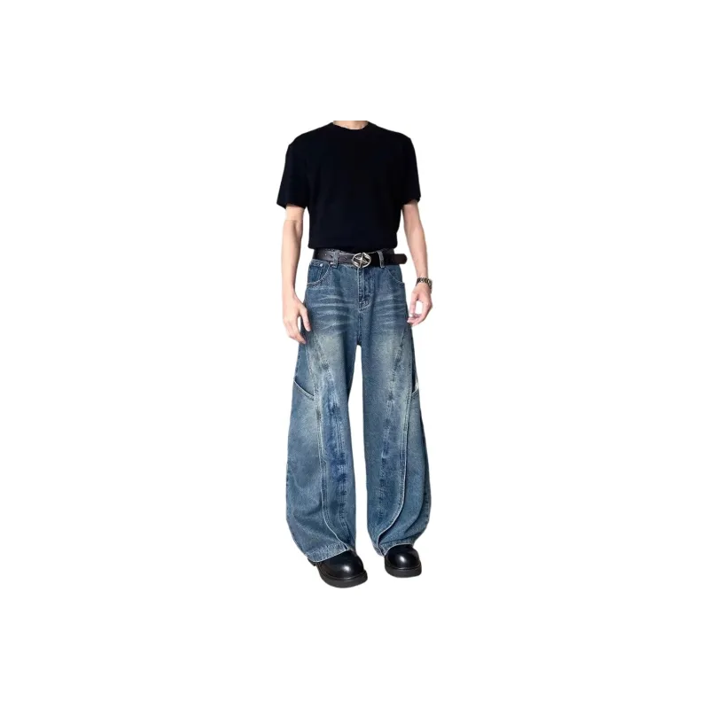 Weles Jeans Unisex Vintage Blue-0