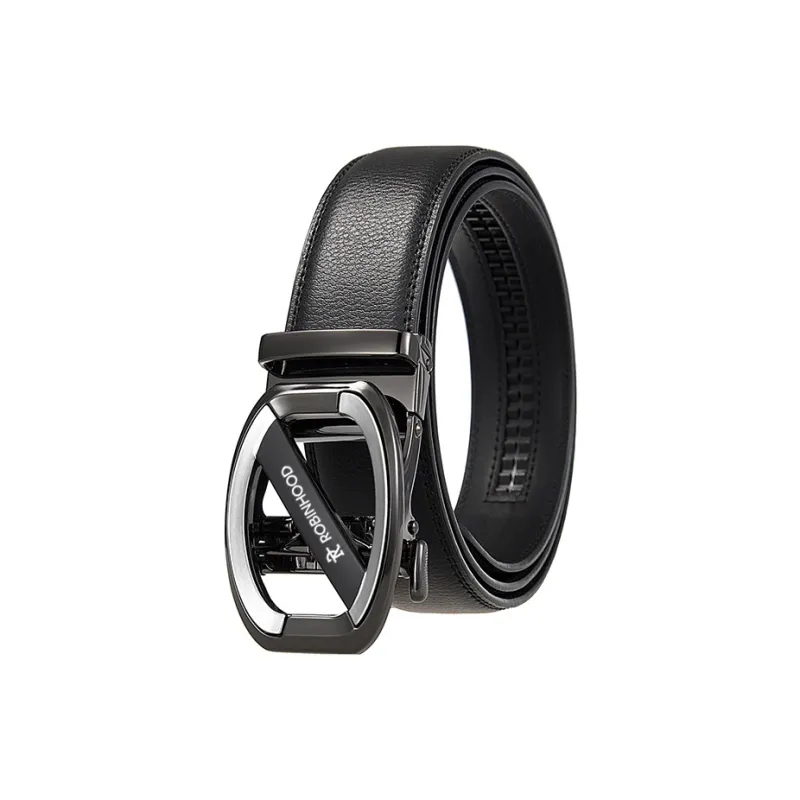 ROBINHOOD Cow Leather Belts Men's Width 3.5CM-5