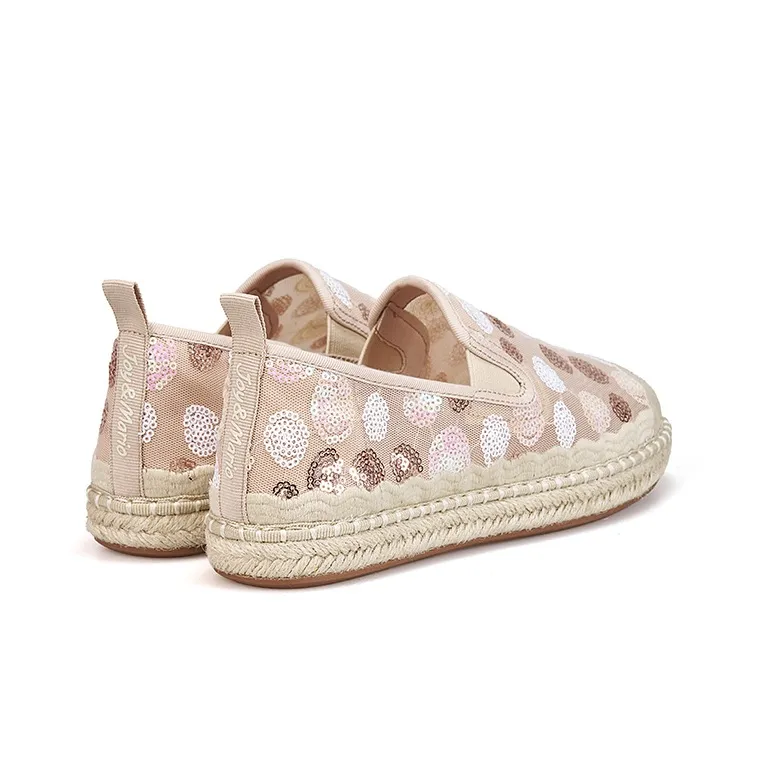 Joy&Mario Espadrilles Women's Black, Champagne-8