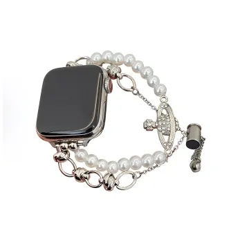 KVZUVUU Apple Compatibility Watch Band Stainless Steel Material