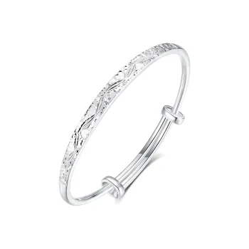 IDEAL 999 Fine Silver Sterling Silver Bracelets Women's