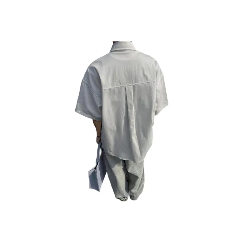 SOCKKEY Shirts Unisex White-1