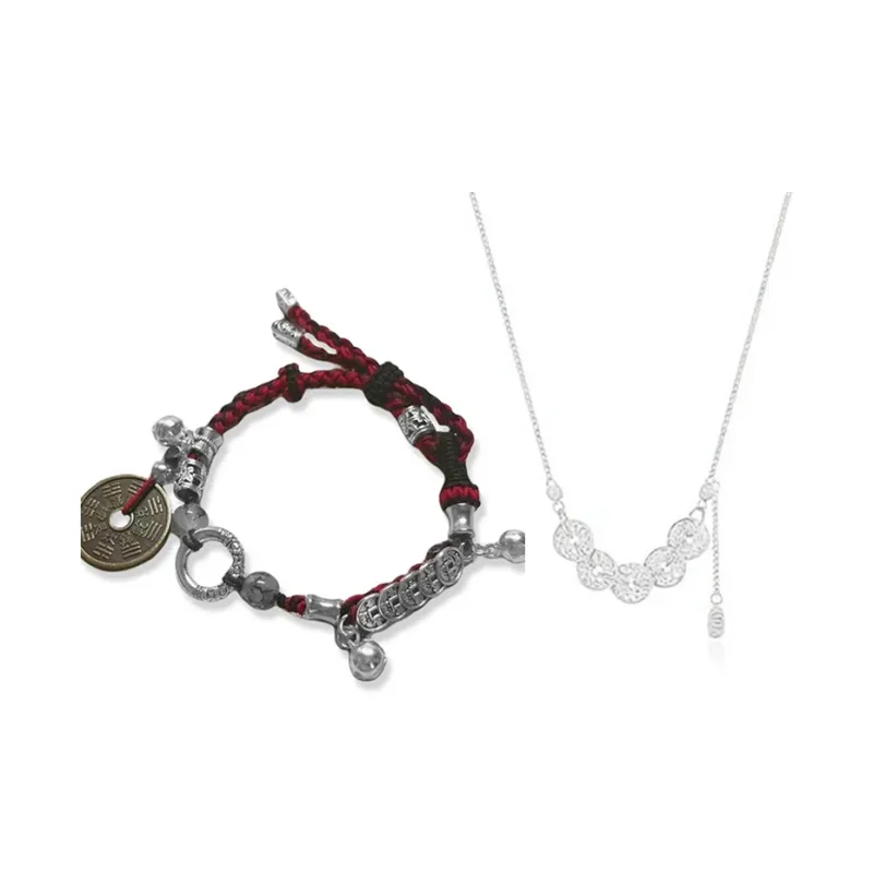 QUIET LOVE Alloy Rope Bracelets Women's-7