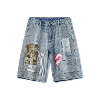 SANTASTIC Denim Shorts Men