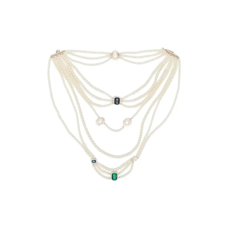 VIVETTA Multi chain Maxi Necklace-0