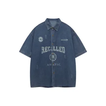 GBXM Shirts Unisex Denim Blue