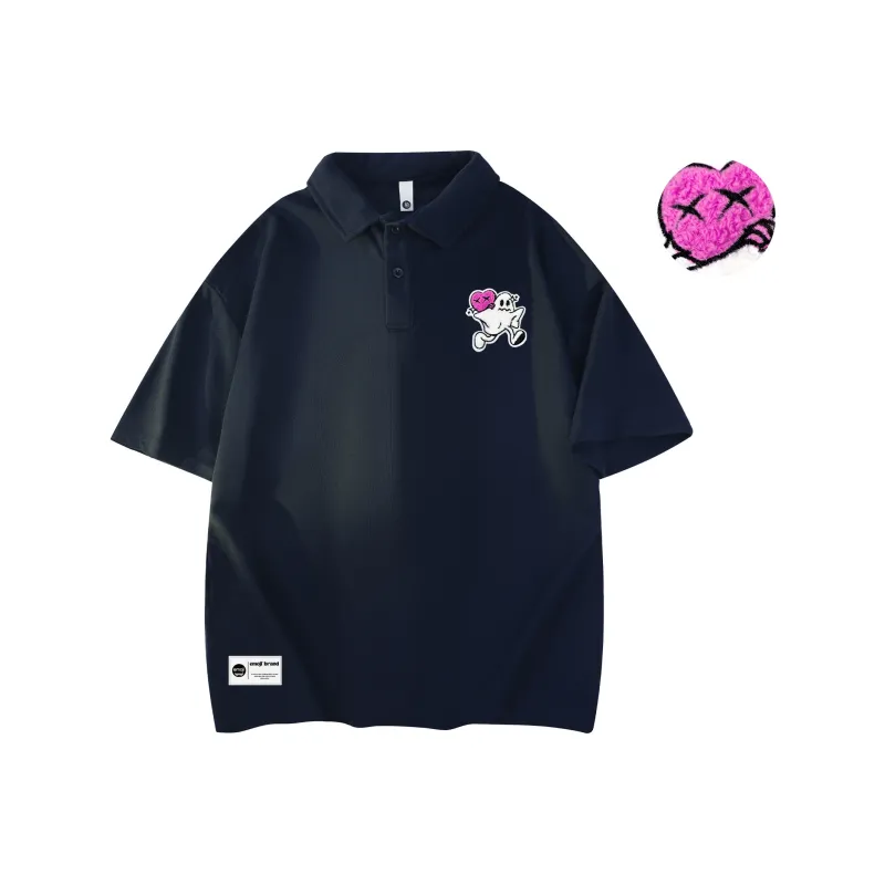 Emoji Polo Shirts Unisex-25