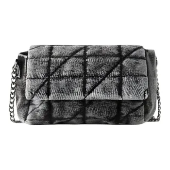 ZARA Cotton Handbag Shoulder Bag Regular Women's Black