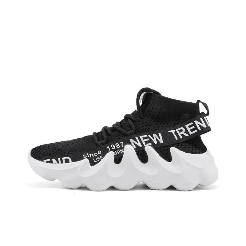 Frank Mully High Top Fashion Trendy And Stylish, Versatile Men's-12