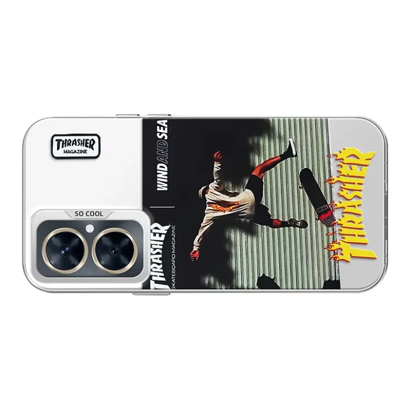YICAIJIA Matte Material Haircut Boy Y Phone Cases Compatibility With MVMOM 20/30 Trendy And Cool-19