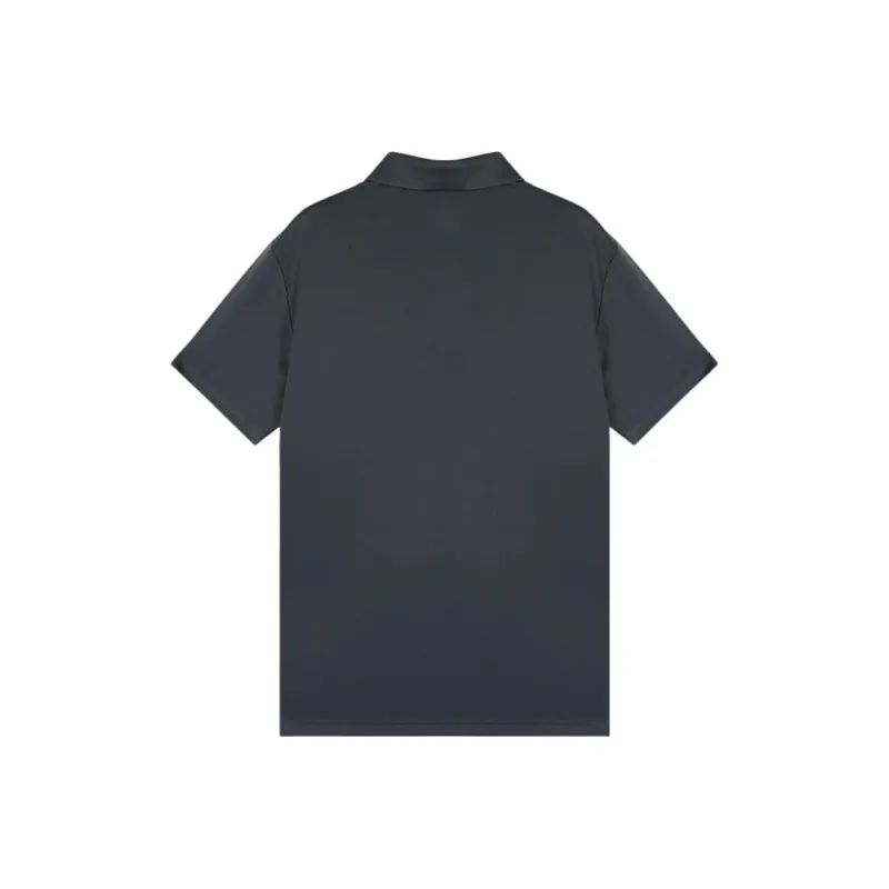 XTEP Polo Shirt Men's Dark Brick Gray-1