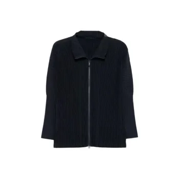 Homme Plissé Issey Miyake Pleated Shirt Jacket