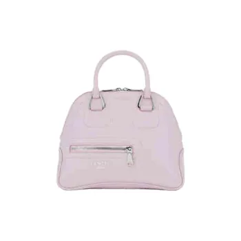 LANCEL Cow Leather Dome Bag, Shoulder Bag, Crossbody Bag, Handbag Mini Women's Candy Pink