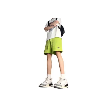 DANJUE Casual Shorts Unisex Neon Green