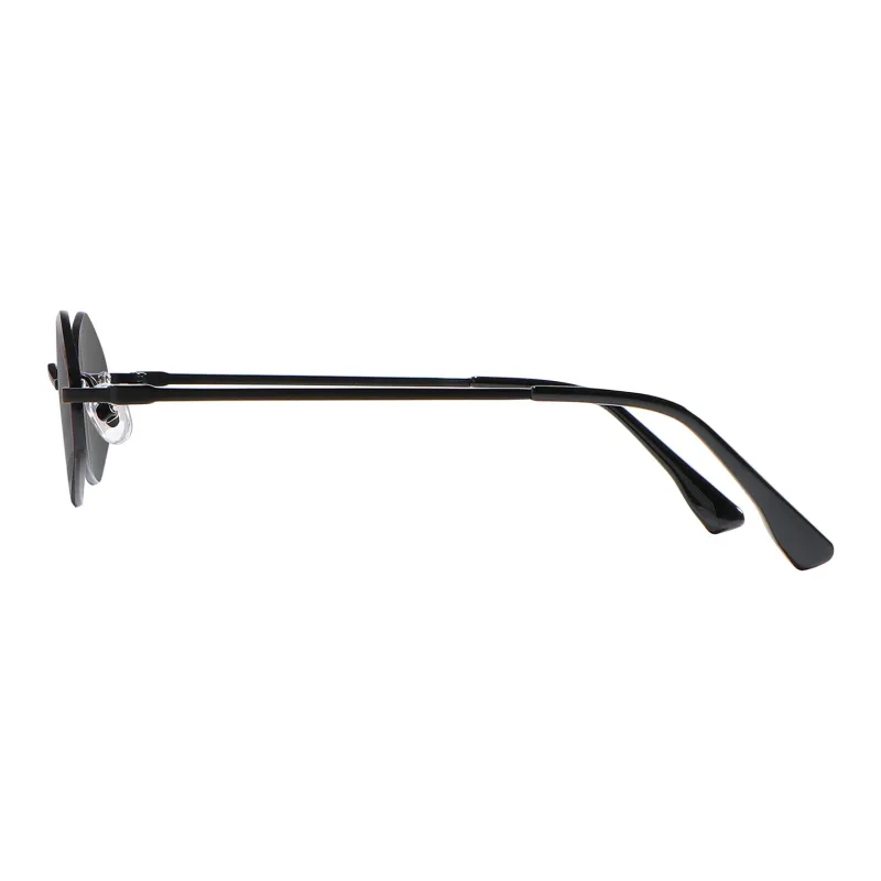 ETTE Alloy Plate Irregular Shape Sunglasses Women's-4