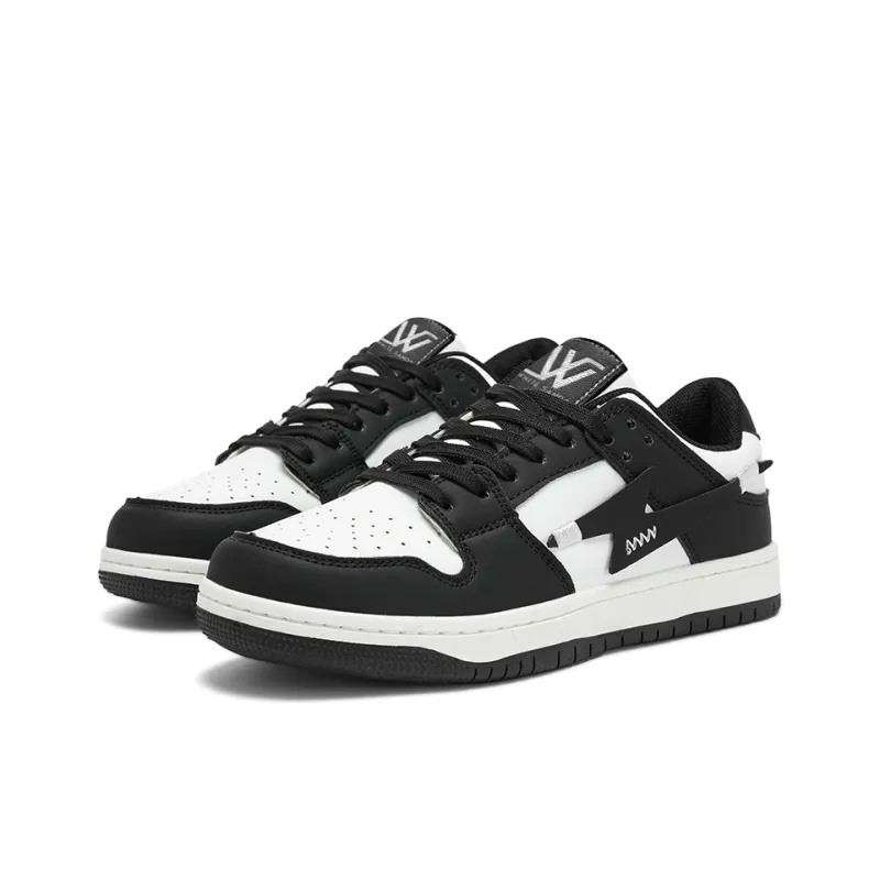 White Sands Slip Resistant, Abrasion Resistant, Breathable, Lightweight Low Top Skateboard Shoes Unisex-1