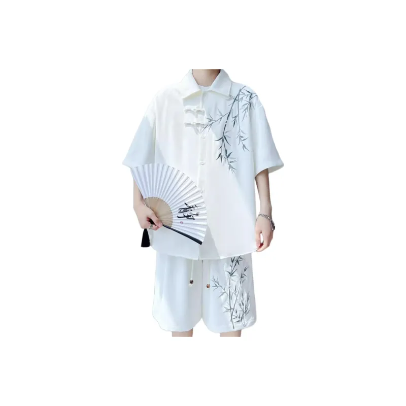 City Hipster Shirt Matching Set Unisex-0