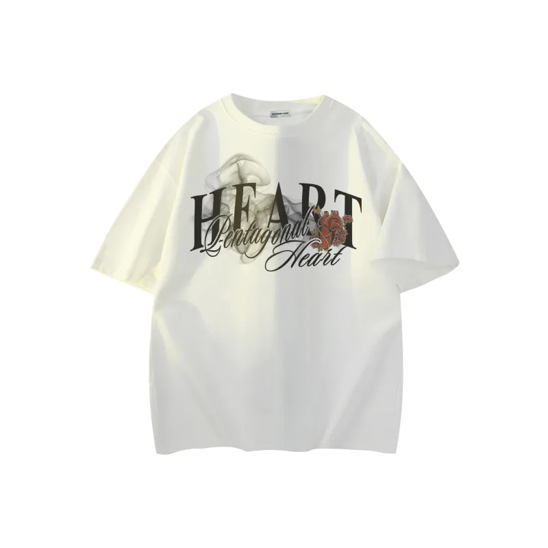 PENTAGONAL HEART T Shirt Unisex-5