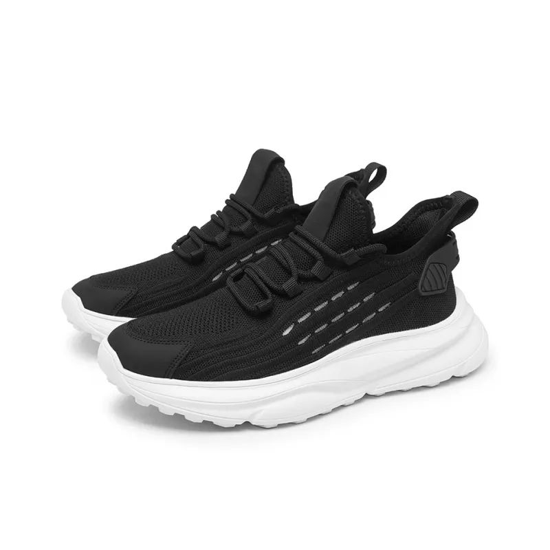 X ZONE Breathable Lightweight Height Increasing Low Top Casual Shoes Unisex-11
