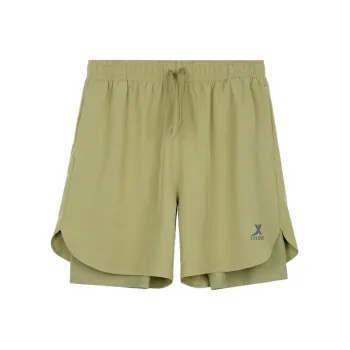 XTEP Casual Shorts Men's Mountain Rock Green