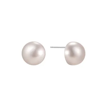 SHINE 925 Sterling Silver Stud Earrings Women's