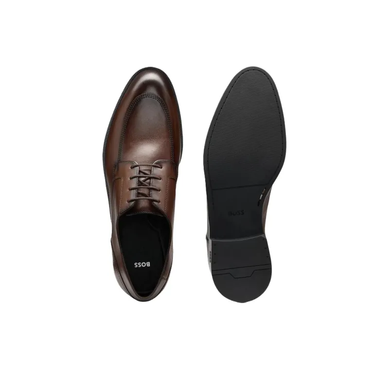 HUGO BOSS Dress Shoes Men's Dark Brown-4